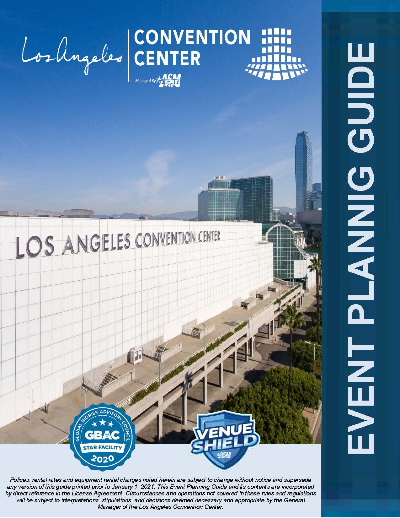 Event Planning Guide Los Angeles Convention Center